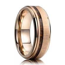 Load image into Gallery viewer, Rose Gold Titanium Wedding Ring