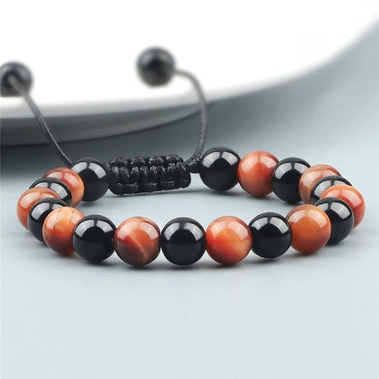 Orange Yellow Stone Beads Bracelet price in Pakistan