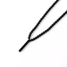 Load image into Gallery viewer, stainless steel bar pendant for men online in pakistan