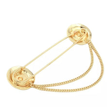 Load image into Gallery viewer, Coat Pin Chain Gold For Men