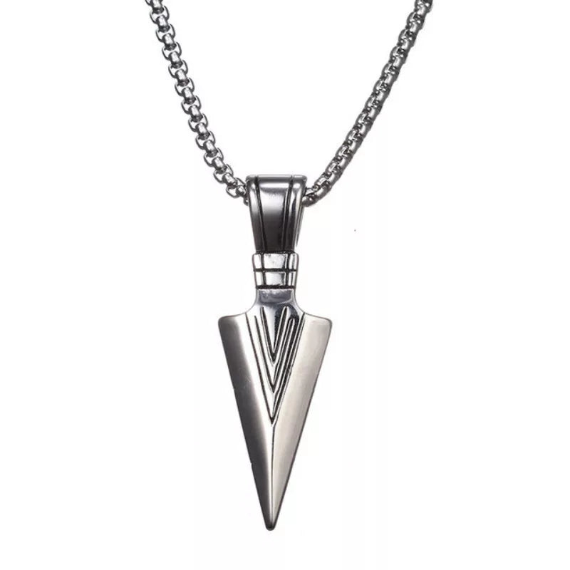 Buy Silver Arrow Pendant Necklace Online In Pakistan
