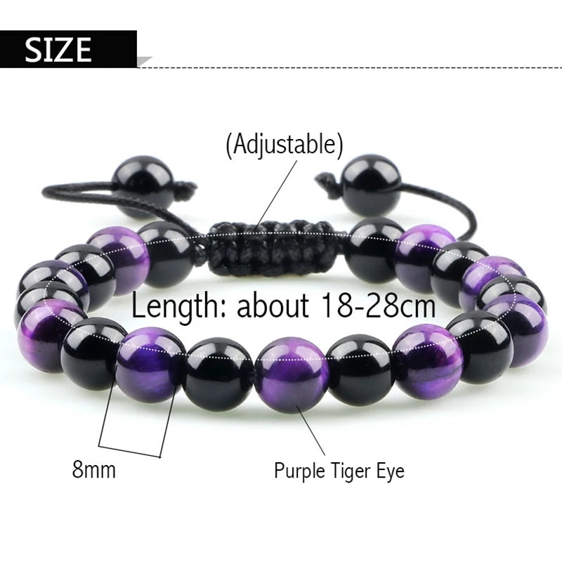 Purple Stone Beads Energy Bracelet price in Pakistan