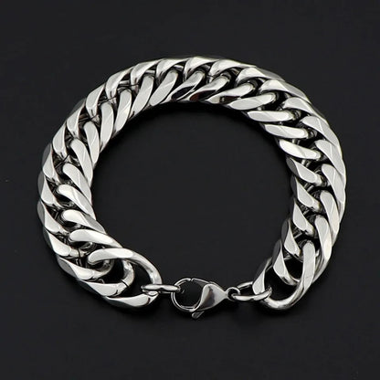 silver heavy chain bracelet for men in pakistan