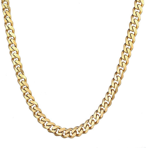 7mm cuban curb link neck chain for men online in pakistan