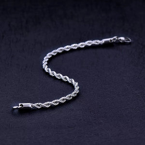 6mm Rope Chain Bracelet For Men