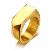 Load image into Gallery viewer, golden signet ring for men online in pakistan