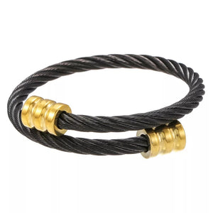 Men's Cable Bracelet Stainless Steel Online In Pakistan