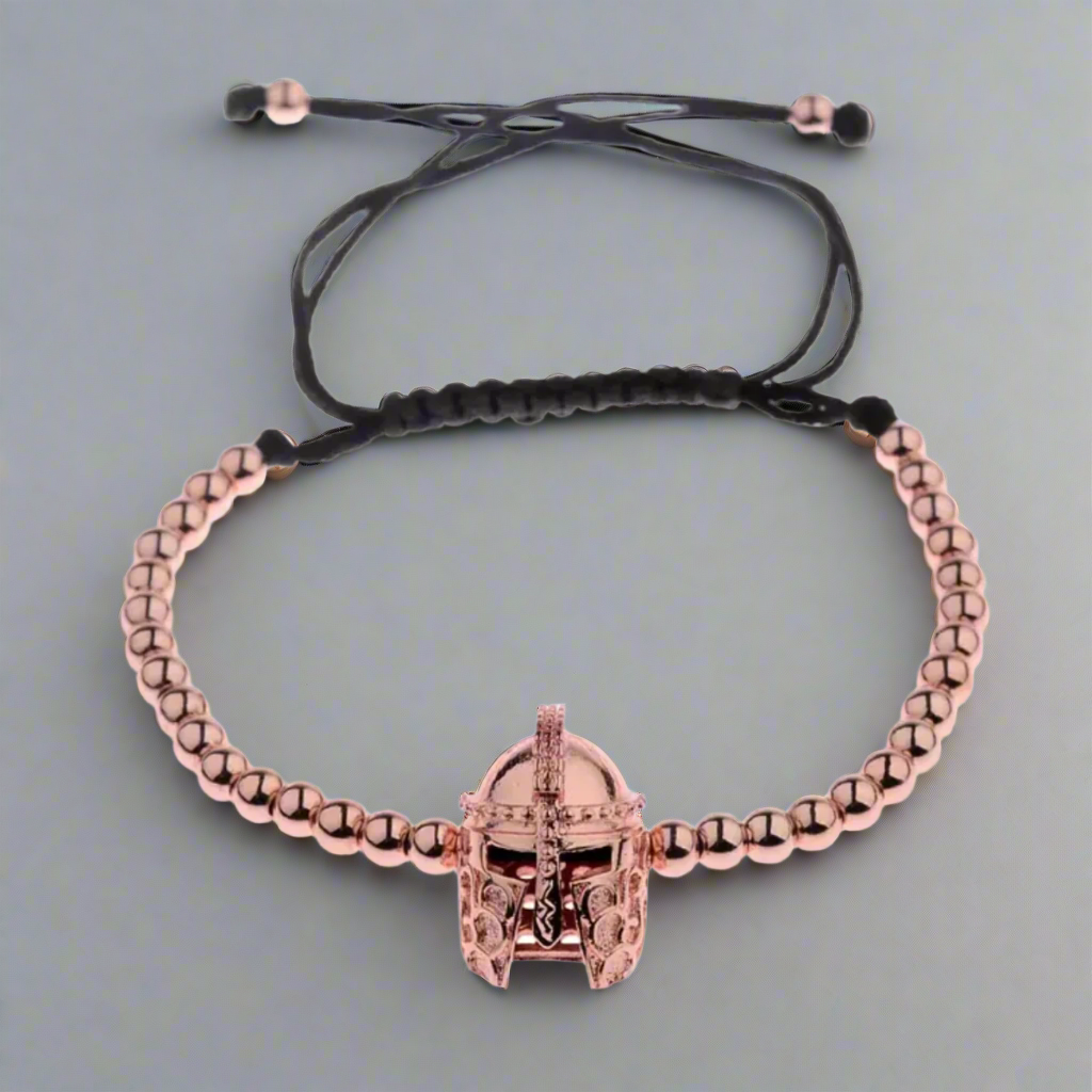 Anil Arjandas beaded Spartan Helmet Bracelet For Men Online In Pakistan