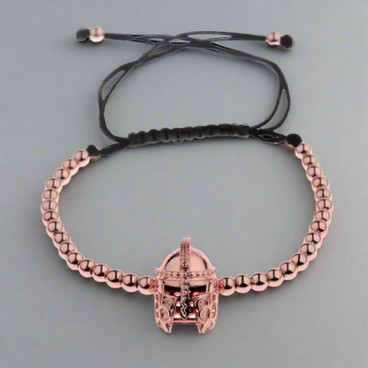 Anil Arjandas beaded Spartan Helmet Bracelet For Men Online In Pakistan