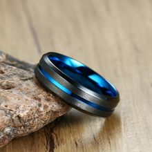 Load image into Gallery viewer, Titanium Tungsten Carbide Ring Men Pakistan