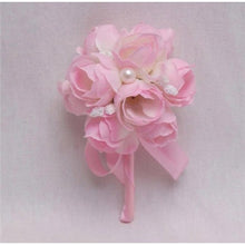 Load image into Gallery viewer, Light Pink Wedding Boutonniere Corsage For Men&#39;s Suit