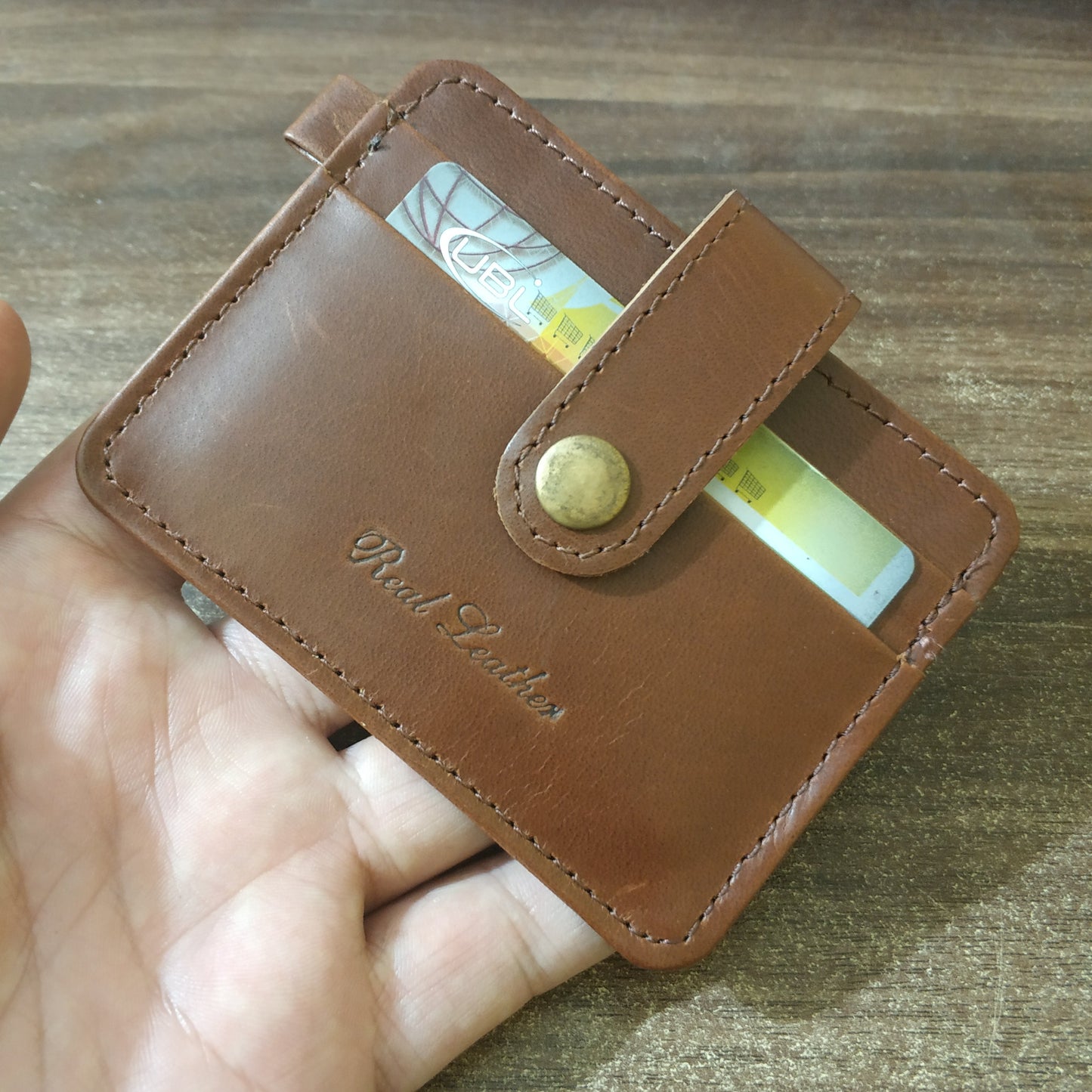 Tan Brown Leather Wallet In Pakistan