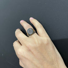 Load image into Gallery viewer, Turkish Cubical Zircon Italian Silver Ring