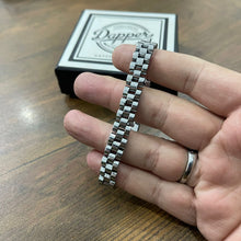 Load image into Gallery viewer, Silver rolex jubilee bracelet for men online in Pakistan