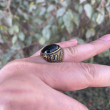 Load image into Gallery viewer, Black Stone Ring For Men In Pakistan