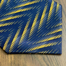 Load image into Gallery viewer, blue golden cravat scarf in pakistan