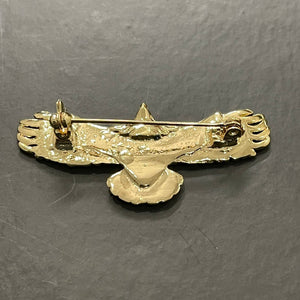 golden shaheen PAF airforce brooch 