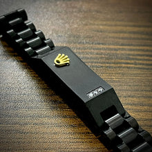 Load image into Gallery viewer, black crown Rolex jubilee bracelet for men in Pakistan