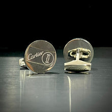 Load image into Gallery viewer, Silver CRT Cufflinks For Men