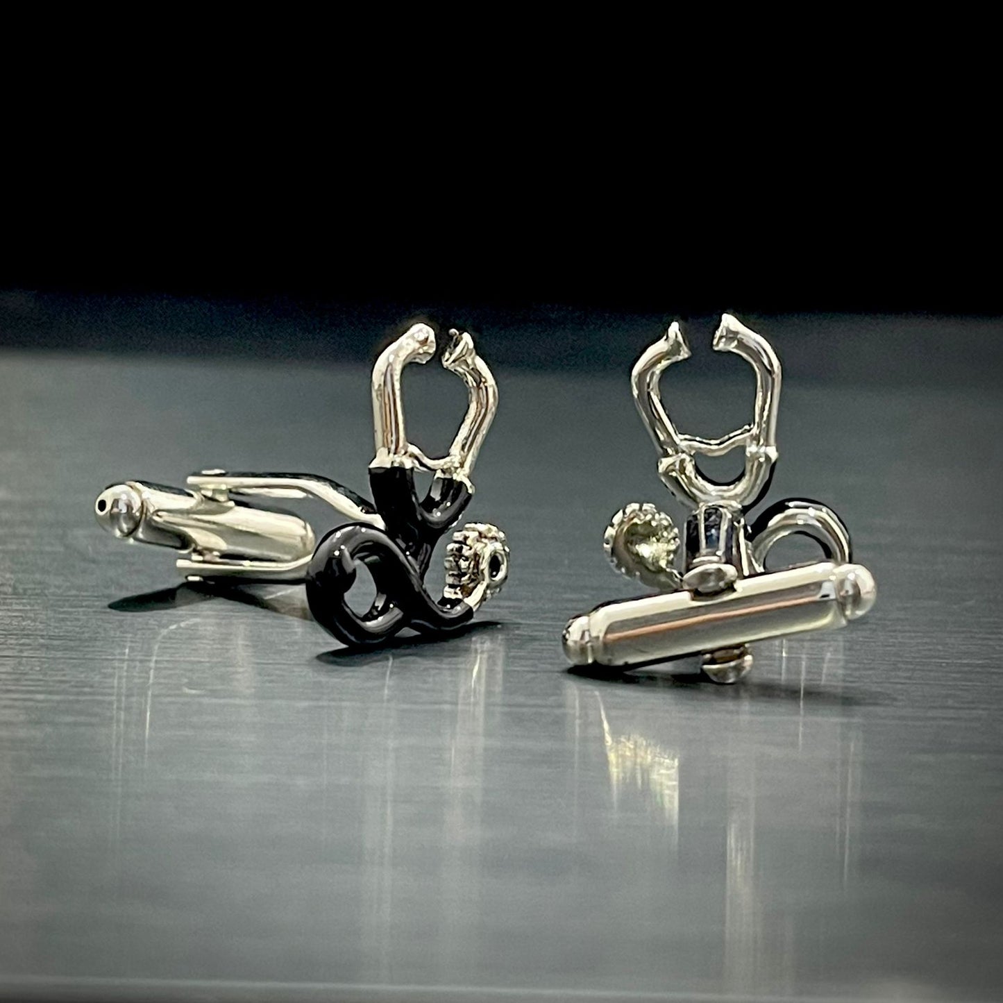 medical symbol cufflinks for men