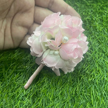 Load image into Gallery viewer, Light Pink Wedding Boutonniere Corsage For Men&#39;s Suit