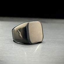 Load image into Gallery viewer, Black Signet Ring For Men Online In Pakistan