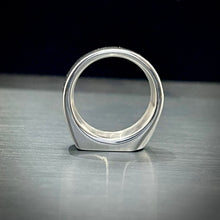Load image into Gallery viewer, Silver titanium Ring For Men