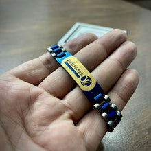 Load image into Gallery viewer, Blue L-V Crown Jubilee Bracelet for Men