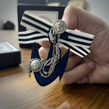Load image into Gallery viewer, navy anchor brooch in pakistan