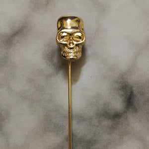 golden skull brooch lapel pin in Pakistan