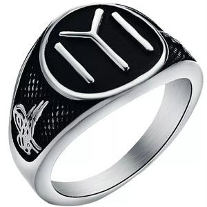 Ertugrul Kayi Tribe Ring (Black)