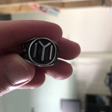 Load image into Gallery viewer, Ertugrul Kayi Tribe Ring (Black)