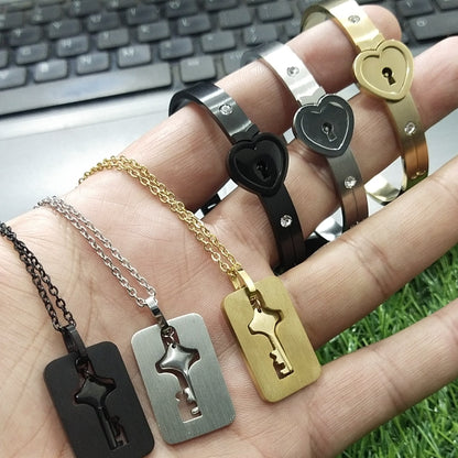 Love Lock Key Bracelet