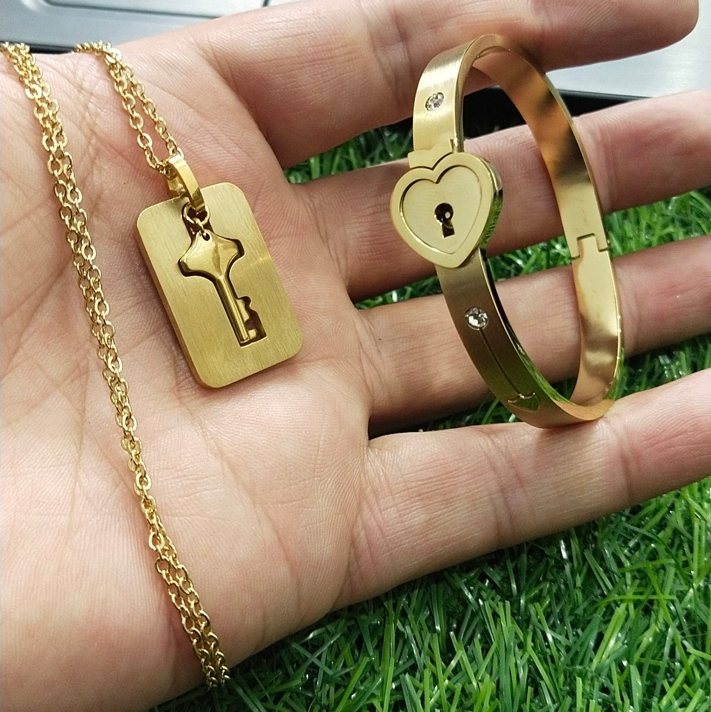 Love Key Lock Bracelet In Pakistan
