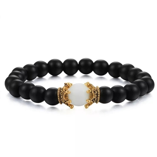 Natural Stone Beads Bracelet for men In Pakistan