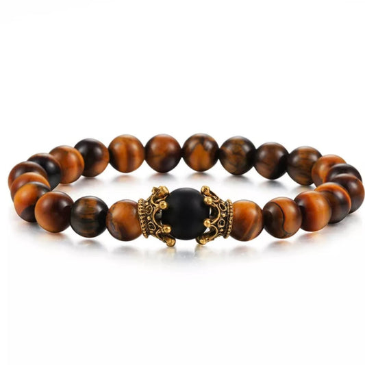 Tiger's Eye Stone Bracelet For Men Women In Pakistan