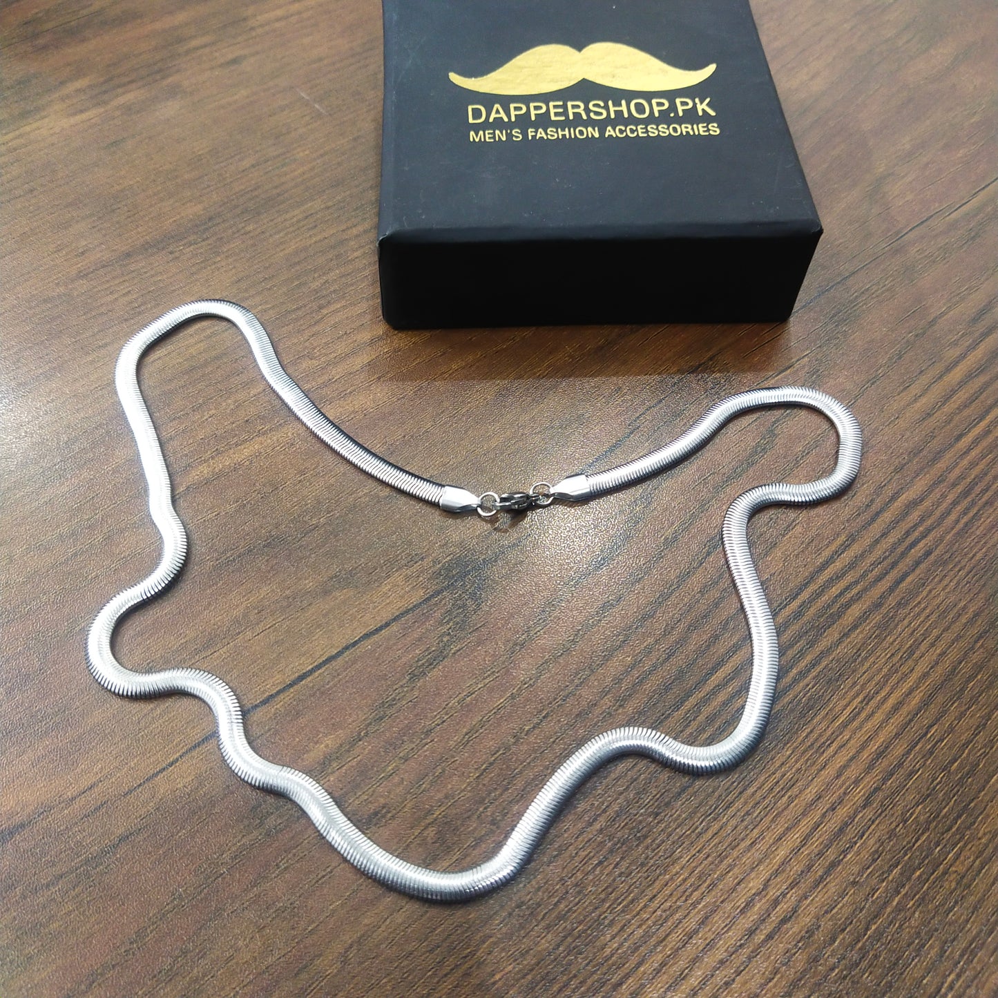 5mm snake neck chain for boys online in Pakistan