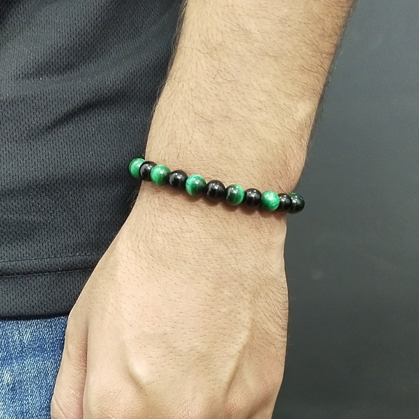 Green Stone Beads Bracelet price in Pakistan