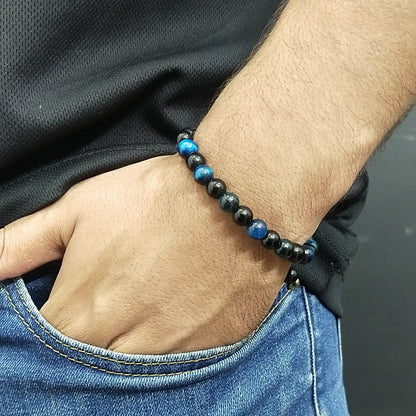 Blue Stones Beads Bracelet Online In Pakistan