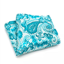 Load image into Gallery viewer, Buy Tiffany Green Paisley Pocket Square For Men In Pakistan
