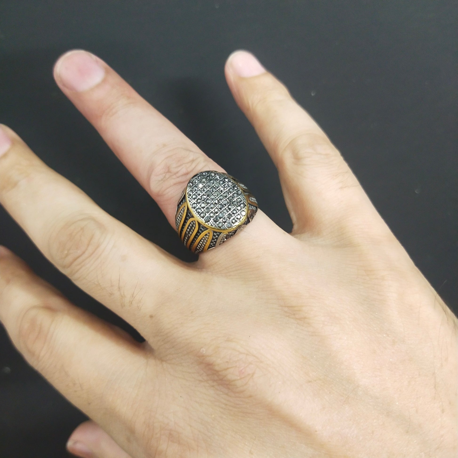 buy Pure chandi ring for men online in Pakistan