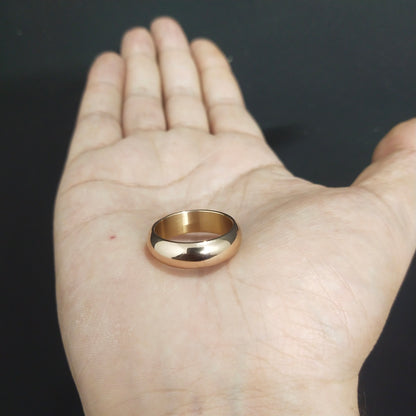 7mm rose gold wedding ring for men women in Pakistan