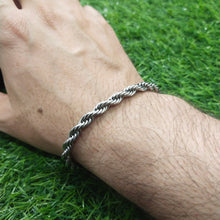 Load image into Gallery viewer, 6mm Rope Chain Bracelet For Men