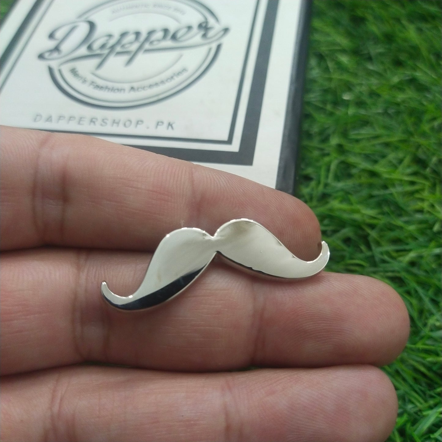 Big Mustache brooch lapel pin for men online in Pakistan