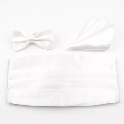 White Cummerbund Set For Men Online In Pakistan