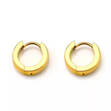 Load image into Gallery viewer, Golden Piercing Screw Bali Stud Earring For Men online in pakistan