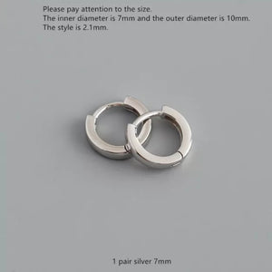 Silver Piercing Screw Bali Stud Earring For Men online in pakistan