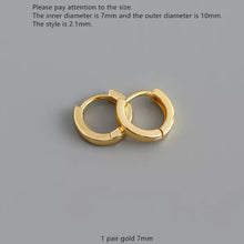 Load image into Gallery viewer, Golden Piercing Screw Bali Stud Earring For Men online in pakistan