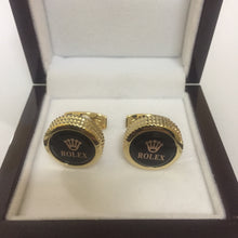 Load image into Gallery viewer, rolex cufflinks for men