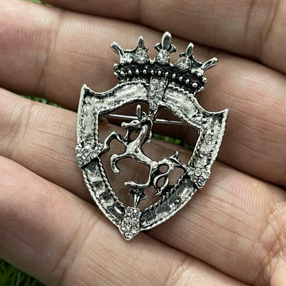 horse brooch lapel pin